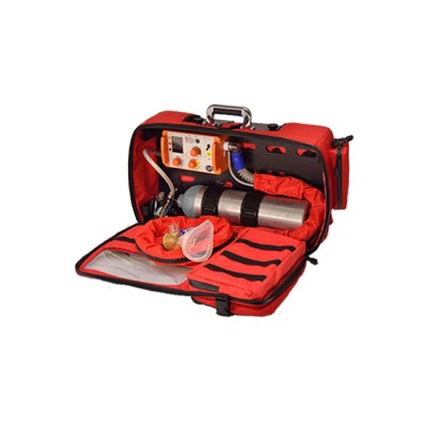 AXCENT MEDICAL MUSCA X1 Respirator transportowy, przenośny TFT, 3 tryby