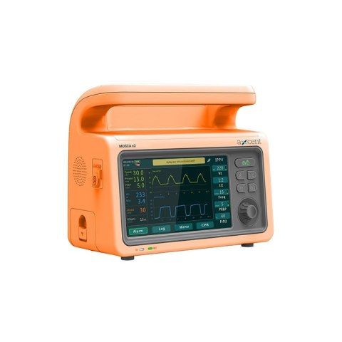 AXCENT MEDICAL MUSCA X2 Respirator transportowy przenośny z ekranem dotykowym