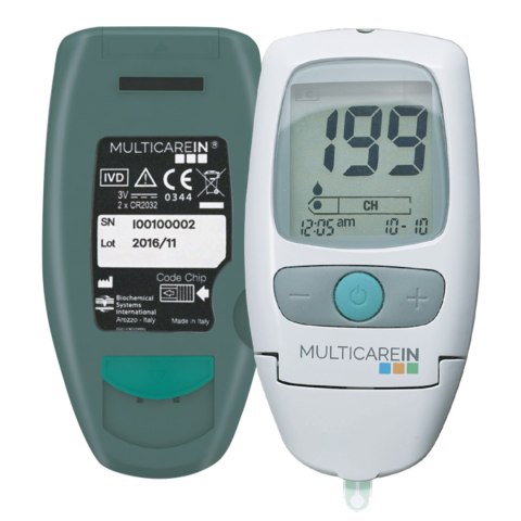BSI MULTICAREIN Urządzenie do pomiaru glukozy, cholesterolu i trójglicerydów