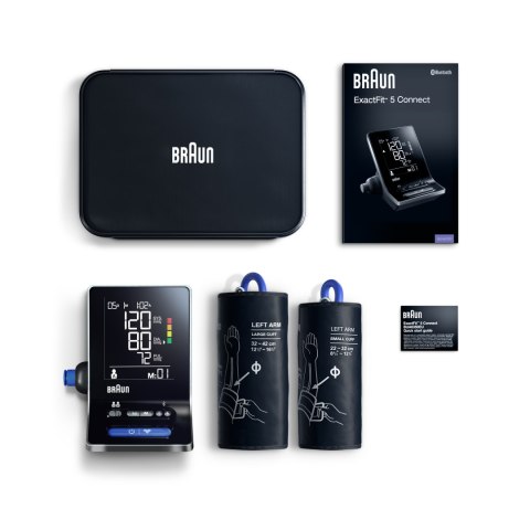 BRAUN EXACTFIT 5 CONNECT BUA6350 Ciśnieniomierz naramienny, bluetooth, duży wyświetlacz
