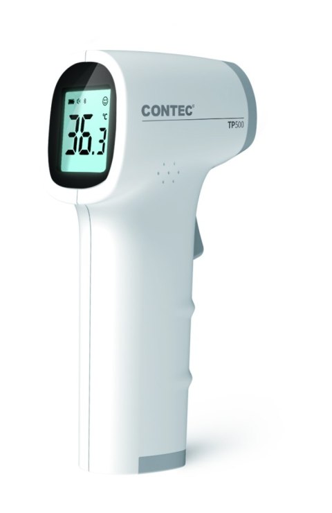 CONTEC TP500 Termometr bezdotykowy, elektroniczny na podczerwień do pomiaru czołowego