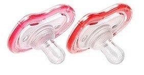 MUNCHKIN LATCH 3M+ Zestaw 2 smoczków, silikonowe, lekkie