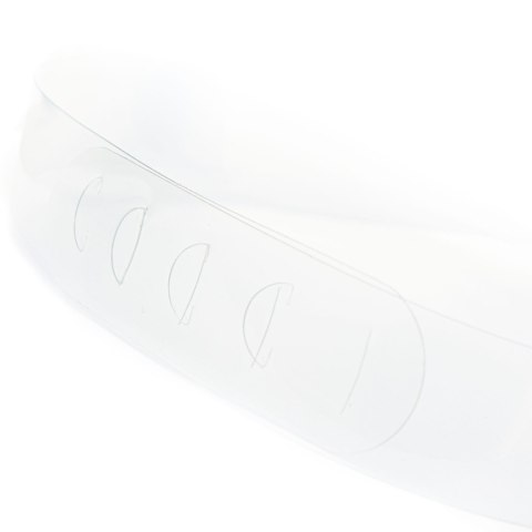 CEDRUS Prosta osłona twarzy, regulowana, przezroczysta, wielokrotnego użytku