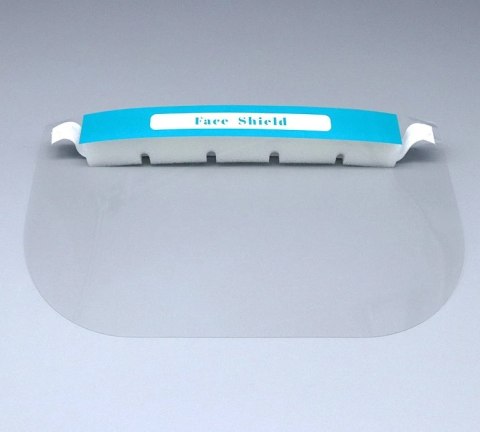 SKAMEX Przyłbica medyczna, z gąbką i gumką, powłoka anty-fog