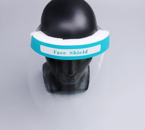 SKAMEX Przyłbica medyczna, z gąbką i gumką, powłoka anty-fog