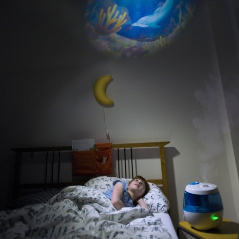 VICKS SWEETDREAMS COOL MIST VUL575 Ultradźwiękowy nawilżacz powietrza z projektorem
