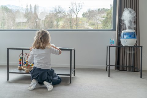 VICKS SWEETDREAMS COOL MIST VUL575 Ultradźwiękowy nawilżacz powietrza z projektorem