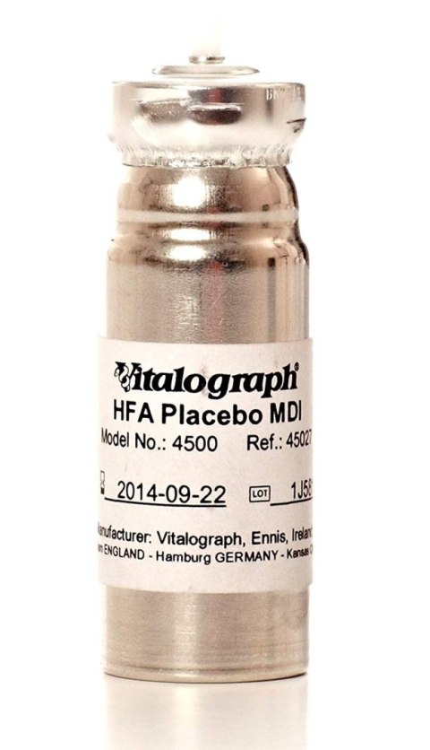 VITALOGRAPH PLACEBO CANISTERS HFA Nabój do pokazów prawidłowej inhalacji , 8 sztuk