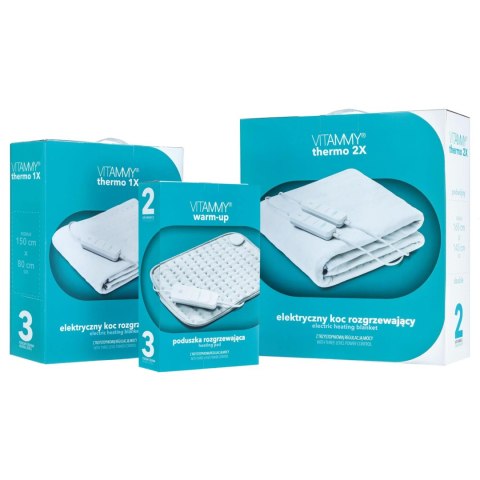 VITAMMY THERMO 1X Koc elektryczny, z 1 kontrolerem, miękki i przytulny