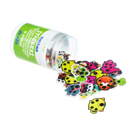 VITAMMY THERMO STICKERS Naklejki termometrowe dla dzieci, monitoring gorączki, 100 szt.