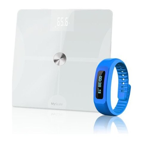 VISIOMED BEWELL Waga łazienkowa, BW-MyScale Initial, dokładność 100 g, do 180 kg