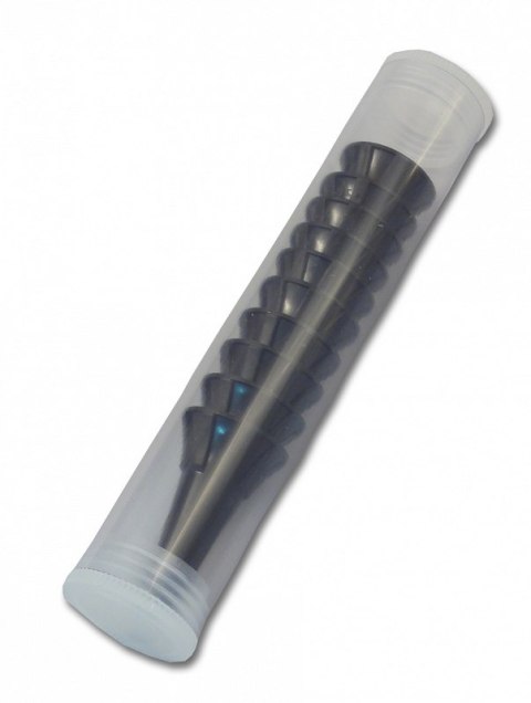 RIESTER 5 mm Wzierniki jednorazowe, czarne, do otoskopów, 100 szt.