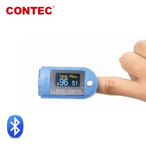 CONTEC CMS50D-BT Pulsoksymetr napalcowy, Bluetooth, automatyczne wyłączanie