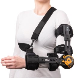 QMED ELBOW RUSH LEWA Orteza stawu łokciowego, regulowana z funkcją Quick Lock
