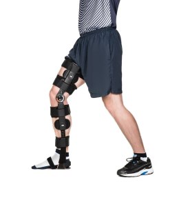 QMED KAFO ROZM. S Orteza, stabilizacja stawu kolanowego i skokowego, dwuszynowa