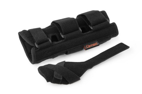 QMED MANU UNIVERSAL Orteza nadgarstka z ujęciem kciuka, czarna