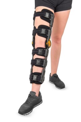 QMED RUSH Orteza stawu kolanowego pooperacyjna, regulowana, uniwersalna