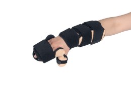 QMED WHOSP FT LEWA ROZM. L Szyna na dłoń i przedramię z ujęciem kciuka