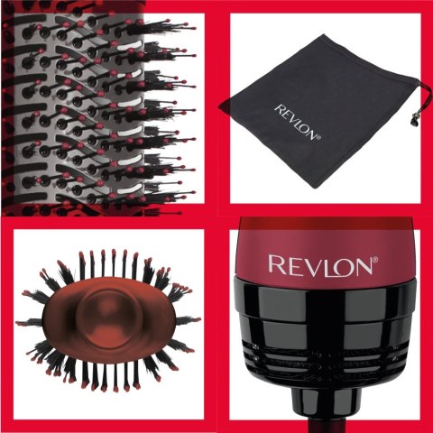 REVLON PRO COLLECTION RVDR5279 Szczotko-suszarka do włosów, tytanowa z jonizacją