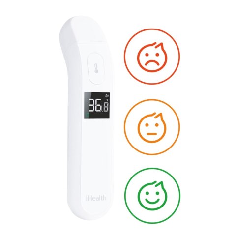 IHEALTH PT2L Termometr bezdotykowy, na podczerwień z alarmem gorączki