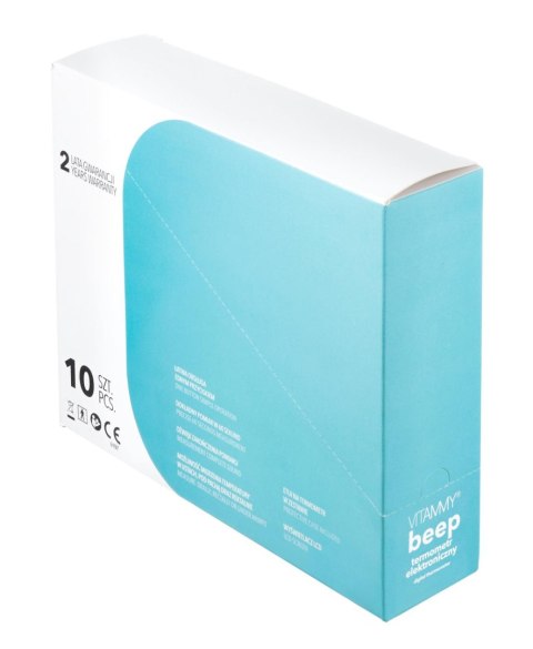 VITAMMY BEEP Termometr elektroniczny piórkowy, szybki pomiar w 10 sekund, 10 szt.