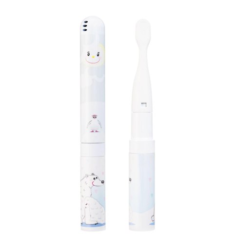 VITAMMY SMILE MIŚ POLARNY Szczoteczka soniczna do zębów dla dzieci 3+, miękkie włókna