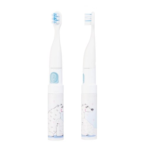 VITAMMY SMILE MIŚ POLARNY Szczoteczka soniczna do zębów dla dzieci 3+, miękkie włókna