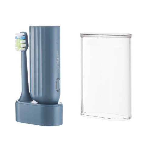 VITAMMY VIVO NAVY Szczoteczka soniczna z etui, kompaktowa, USB-C