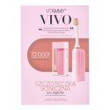 VITAMMY VIVO PINK Szczoteczka soniczna z etui, kompaktowa, USB-C