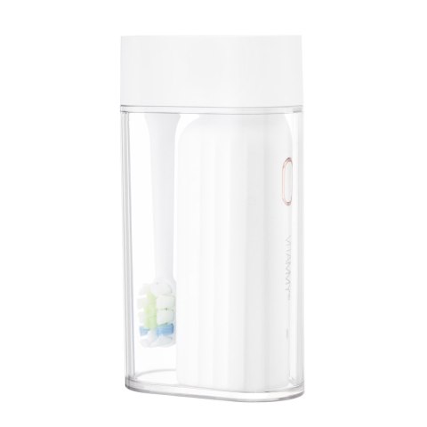 VITAMMY VIVO WHITE Szczoteczka soniczna do zębów, 72k ruchów, ładowanie USB-C, etui