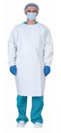 CARINE ROZM. L Fartuch izolacyjny pełnobarierowy typ 6 P-B, fartuch medyczny