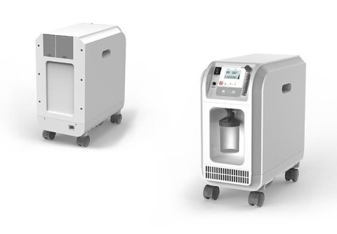 CONTEC OC5B Koncentrator tlenu 5 l/min, z wbudowanym pulsoksymetrem i nebulizacją