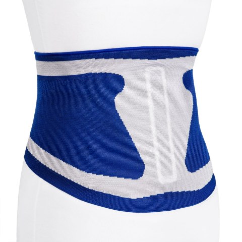 MEYRA MEDICAL LUMBO COMFORT ROZM. 5 Gorset lędźwiowo-krzyżowy, srebrno-niebieski