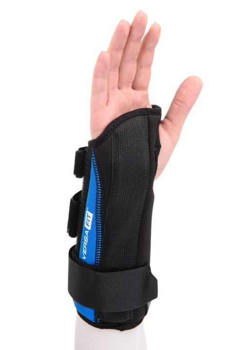 MEYRA MEDICAL VERSA FIT LEWA ROZM. XL Orteza na rękę i przedramię, czarno-niebieska