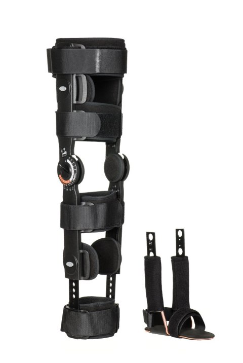 QMED KAFO ROZM. L Orteza, stabilizacja stawu kolanowego i skokowego, dwuszynowa