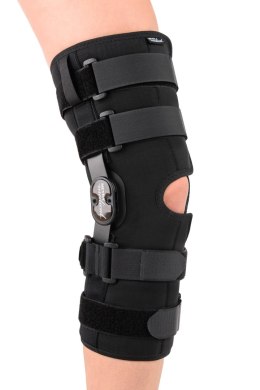 QMED REFLEX LONG ROZM. M+ Orteza kolanowa otwarta, 40 cm, z szynami bocznymi