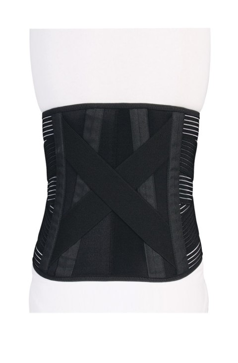 QMED SPINCARE FLEX II ROZM. 6 Wysoka sznurówka piersiowo-lędźwiowo-krzyżowa, czarna