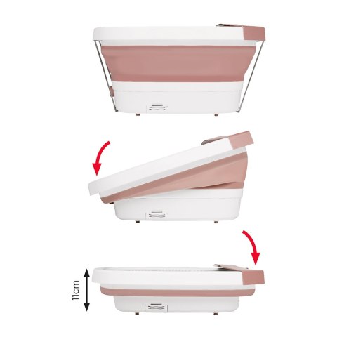 REVLON FOLDABLE FOOTSPA RVFB7034E Masażer stóp składany, podgrzewający