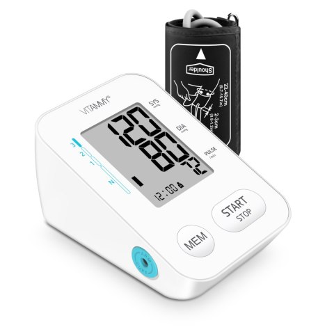 VITAMMY NEXT 4+ Ciśnieniomierz naramienny zasilacz w zestawie, funkcja WHO