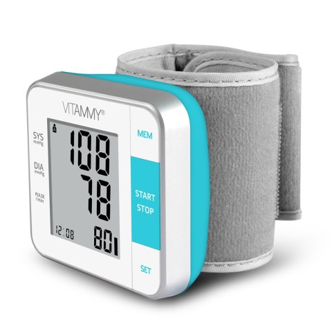 VITAMMY NEXT 0.5 VOICE Ciśnieniomierz nadgarstkowy głosowy, łatwa obsługa