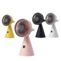 VITAMMY DREAM DESK FAN RÓŻOWY Mini wentylator biurkowy USB, 3 tryby, z lustrem i LCD