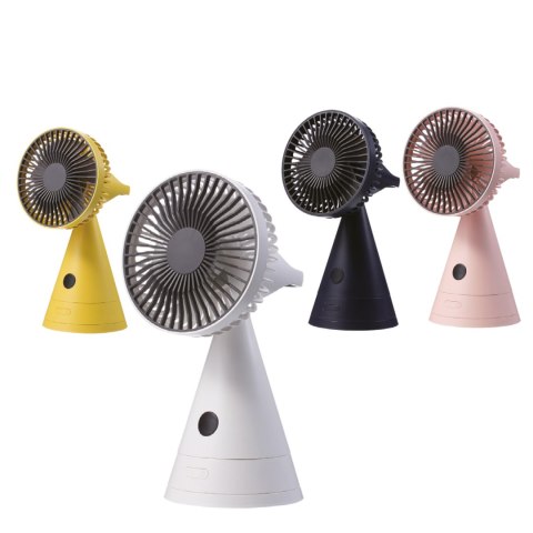 VITAMMY DREAM DESK FAN SZARY Mini wentylator biurkowy USB, 4000 mAh