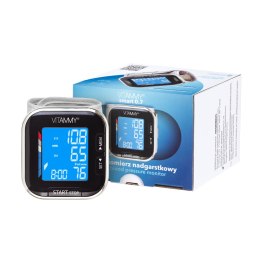 VITAMMY SMART 0.7 CZARNY Ciśnieniomierz nadgarstkowy, funkcja WHO i IHB