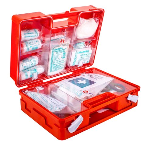 VERA TOP 10 Apteczka przemysłowa, DIN 13157, walizka ABS, 1,7 kg