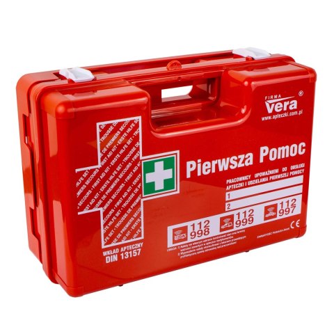 VERA TOP 10 Apteczka przemysłowa, DIN 13157, walizka ABS, 1,7 kg