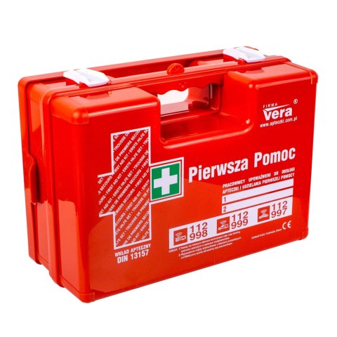 VERA TOP 15 Apteczka przemysłowa, DIN 13157, walizka ABS, 1,9 kg