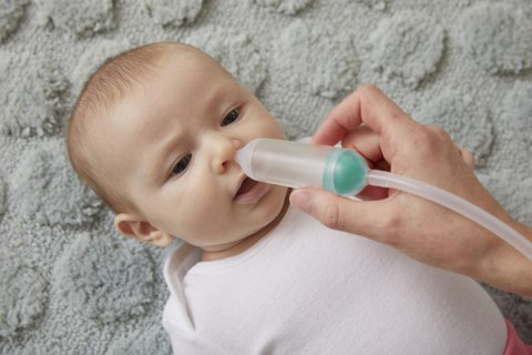 BRAUN BNA050EU Aspirator ręczny do nosa dla dzieci, 2 końcówki, 5 filtrów