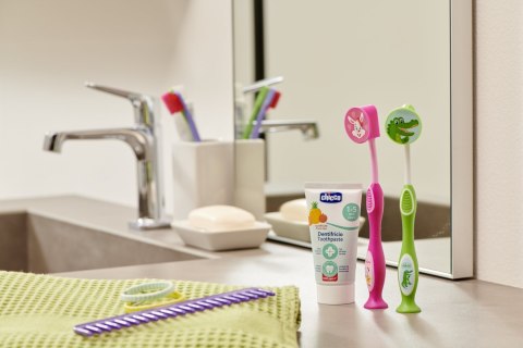CHICCO 12M+ 50 ml Pasta do zębów z fluorem, smak owocowy
