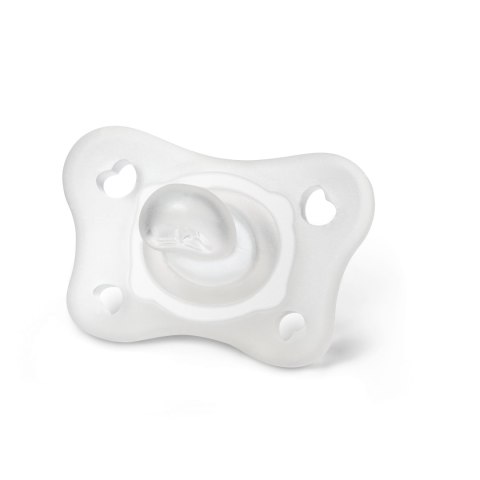 CHICCO PHYSIOFORMA MINI SOFT 0-2M BOY Smoczek uspokajający, silikonowy, 2 szt.