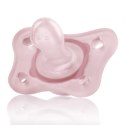 CHICCO PHYSIOFORMA MINI SOFT 0-2M GIRL Smoczek uspokajający, silikonowy, 2 szt.